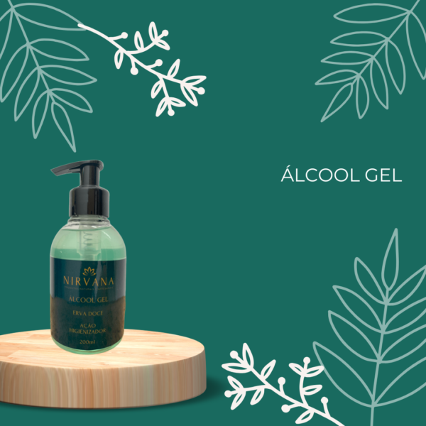 ÁLCOOL GEL NIRVANA 200ML | AMAZÔNIA